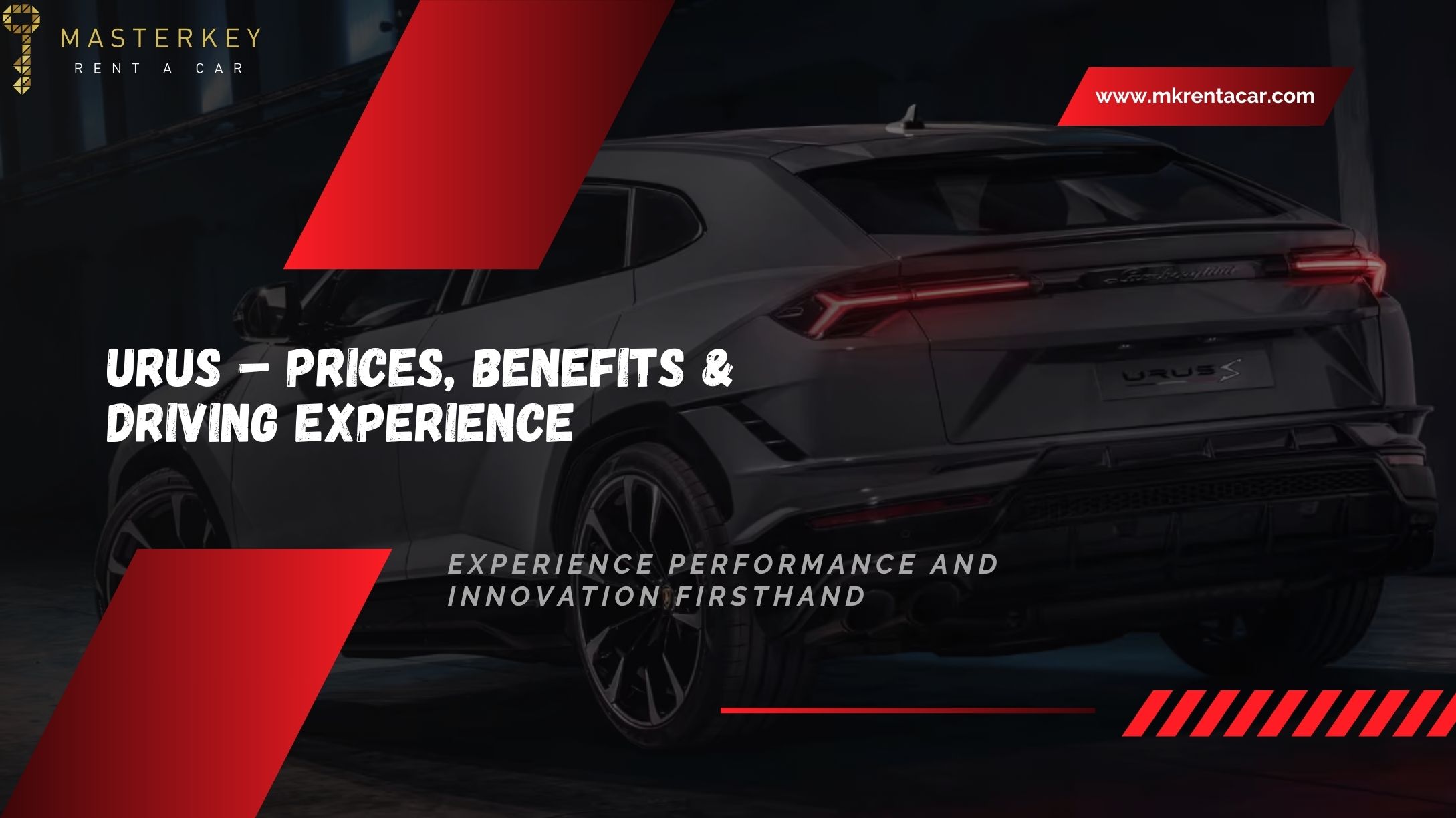 Rent a Lamborghini Urus in Dubai